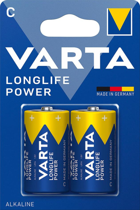Batterie LONGLIFE
VARTA Power C
2er Blister - Detail 1