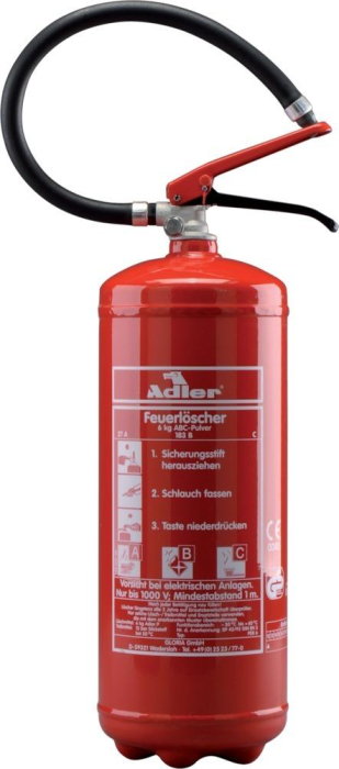 Dauerdruckpulverlöscher
12 kg PD 12 GA
Adler - Detail 1