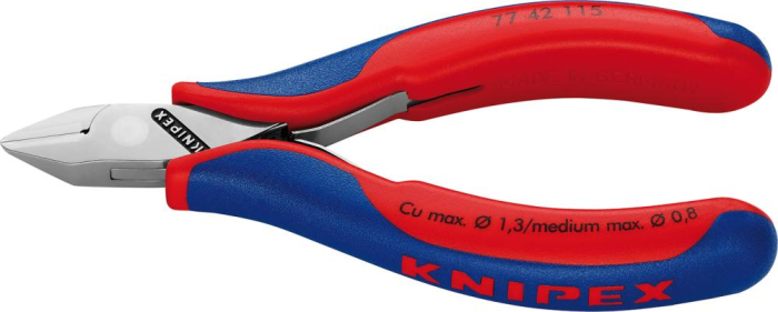 Elektr.-Seitenschneider
115mm spitz Knipex - Detail 1