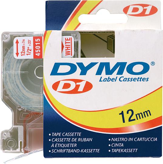 DYMO-Schriftband 12 mm x 7 m
rot/weiß P9735.0030 - Detail 1