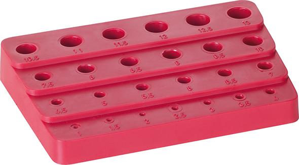 Kunststoffständer,leer
5,1-10,0mm 0,1 stg.FORTIS - Detail 1