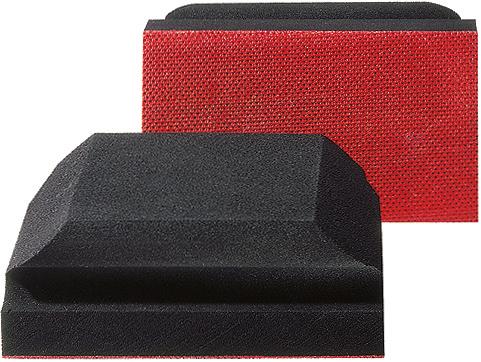 Schleifklotz kletthaft.
118x68x40mm - Detail 1