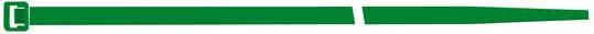 Kabelbinder Nylon grün
4.5 x 280mm - VE=100 Stück
P5692.0025 - Detail 1