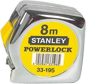 Taschenbandmass Kunstst.
5m19mm POWERLOCK Stanley - Detail 1