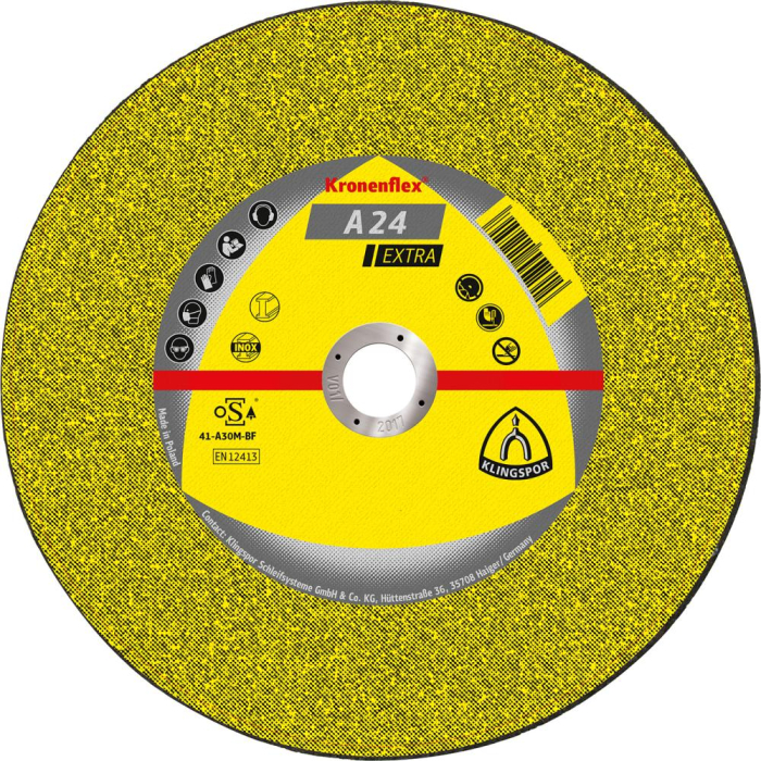 Trennscheibe A24 Extra
115x2,5mm gekr. Klingspor - Detail 1
