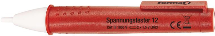Berührungsl.-Spannungspr.
12-1000V AC FORMAT - Detail 1