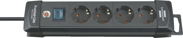 Steckdosenleiste Premium
1,8m H05VV-F3G1,5 4fach - Detail 1
