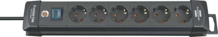 Steckdosenleiste Premium
3 m H05VV-F3G1,5 6fach - Detail 1
