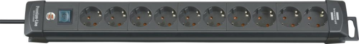 Steckdosenleiste Premium
3 m H05VV-F3G1,5 10fach - Detail 1