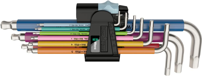 Winkelschraubendr.-Satz
9tlg. Multicolor VA Wera - Detail 1