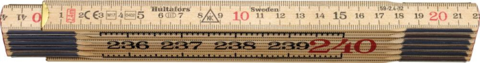 Gliedermassst. Birke
2,4m natur      Hultafors - Detail 1