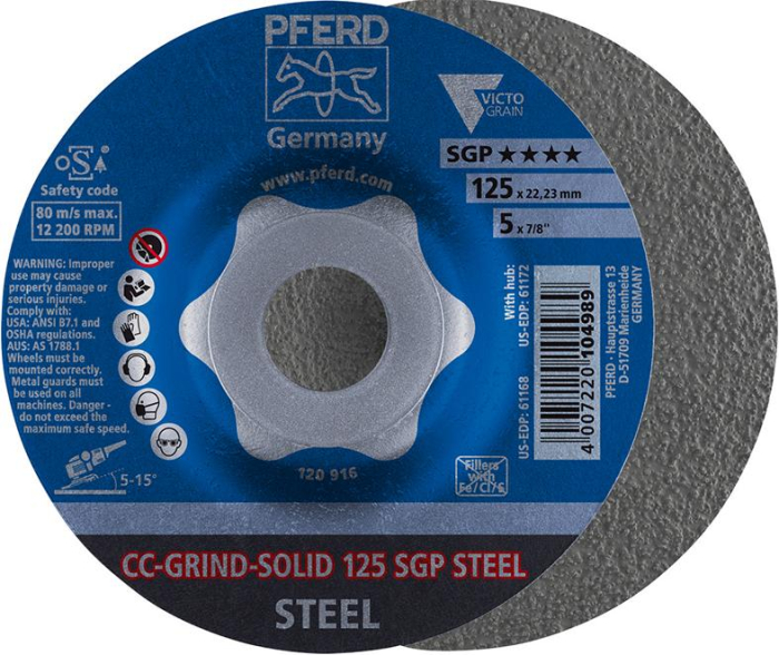 Schleifsch.CC-Grind-Solid
SGP STEEL 125mm Pferd - Detail 1