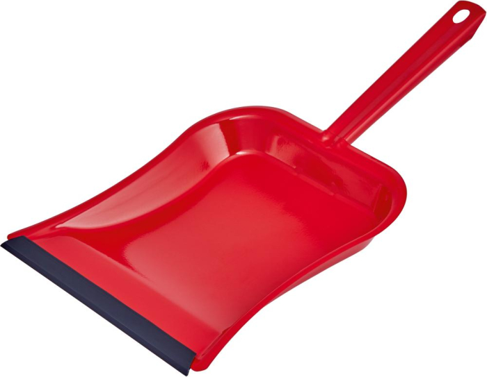Metall-Kehrschaufel 380 mm
rot lackiert m. Gummilippe
P7449.0010 - Detail 1