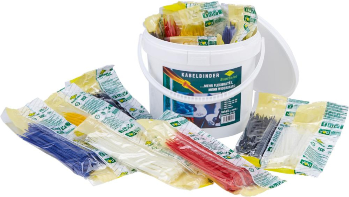 Kabelbinder-Set Nylon
1500tlg. P5673.1500 - Detail 1