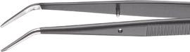 Präz.-Pinzette spitz geb.
155mm schwarz Knipex - Detail 1