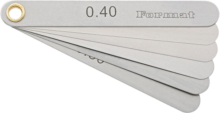 Präz.-Fühlerlehre 6 Bl.
0,1-0,4mm T3 FORMAT - Detail 1