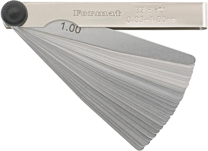 Präz.-Fühlerlehre  32 Bl.
0,03-1,0mm T3   FORMAT - Detail 1