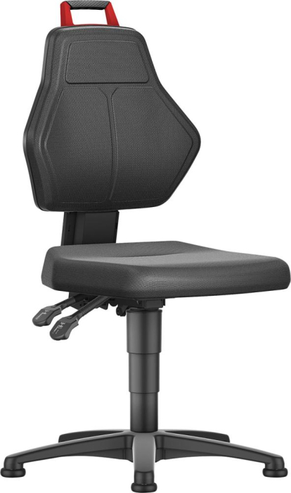 Format Arbeitsstuhl
Supertec-Bezug
Sitzhöhe 450-620 mm - Detail 1