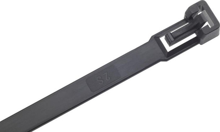 Kabelbinder Nylon schwarz
360x7,5mm a100Stück
lösbar SapiSelco - Detail 1