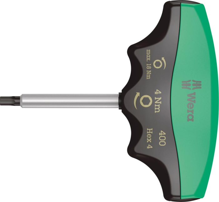 Drehmomentindikator
mit T-Griff
4x60mm 4Nm Wera - Detail 1