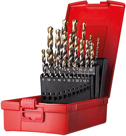Spiralbohrer Set 1-10,5mm
x0,5+KL A002 in Box
118G Typ N 4xD 24tlg.
Tin Tip A095200 Dormer - Detail 1