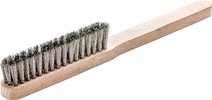 Feinmachanikerbürste V4A
gewellt 4-reihig ,15mm
Lessmann - Detail 1