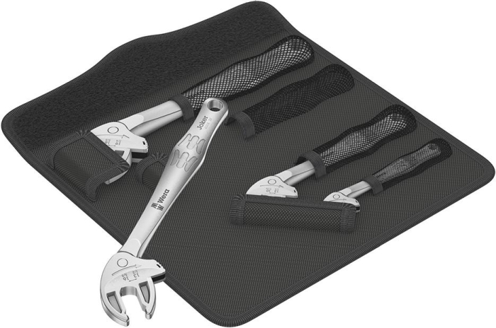 WERA Maulschl.-Satz JOKER 6004
4-teilig selbseinstellend
SW 7-19mm - P5819.0500 - Detail 1