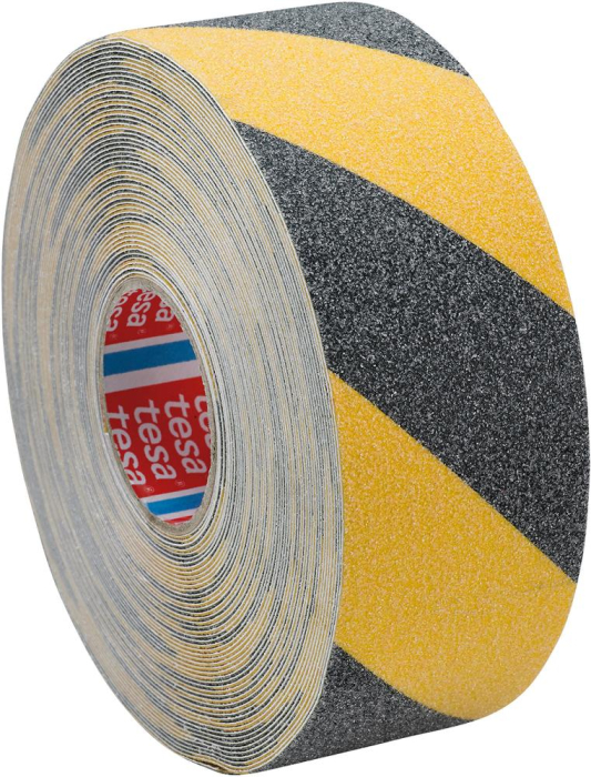 tesa Anti-Rutsch
15m x 50mm, schwarz/gelb - Detail 1