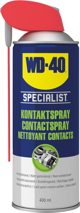 Kontaktspray
Specialist Smart Straw
Spraydose 400ml
WD-40 - Detail 1