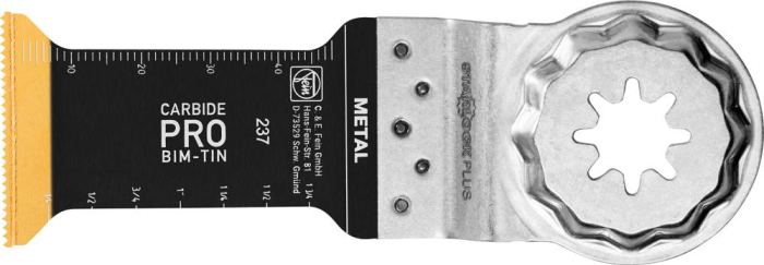 E-Cut Sägeblatt CarbideP
SLP 32x60mm VE 3 Fein - Detail 1