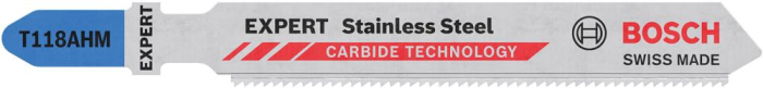 Stichsägeblatt Expert
T 118 AHM Pack a 3 Stück
Bosch - Detail 1
