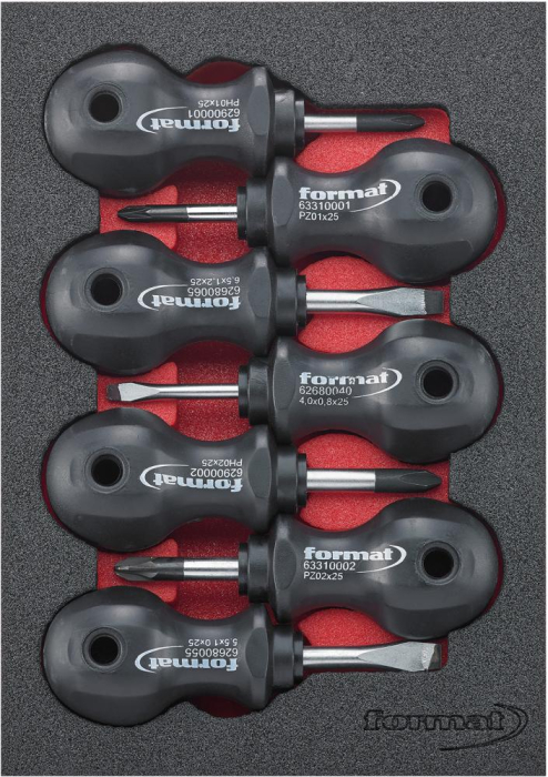 Werkzeugmodul 1/9
Schraubendreher
Stubby FORMAT - Detail 1
