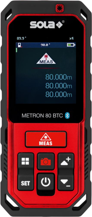 Laser-Entfernungsmesser METRON 80 BTC inklusive Zubehör Sola - Detail 1