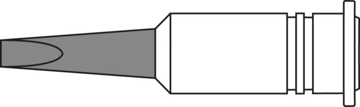 Ersatz-Lötspitze meißelförmig
gerade vern. 3.2 mm P9153.0110
(f. Gaslötset INDEPENDENT 100) - Detail 1