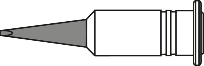 Ersatz-Lötspitze meißelförmig
gerade vern. 1.0 mm P9153.0100
(f. Gaslötset INDEPENDENT 100) - Detail 1