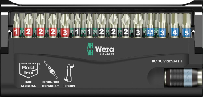 Bit-Check 30
Stainless 1 Wera - Detail 1