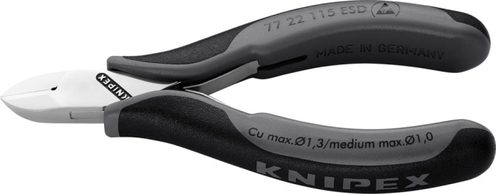 ELEKTR-SEITENSCHN. ESD F2
115MM KNIPEX - Detail 1
