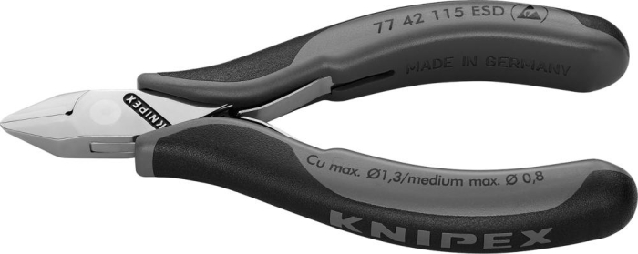 ELEKTR-SEITENSCHN. ESD F4
115MM KNIPEX - Detail 1