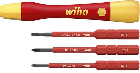 Feinschraubendreher-Satz
VDE 4-teilig slimVario
Wiha - Detail 1
