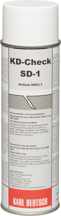 Nassentwickler-Spray
500ml KD-Check SD-1 - Detail 1