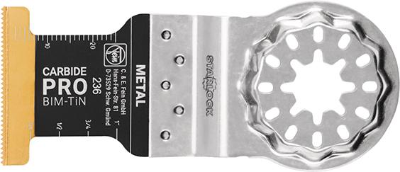 E-Cut Sägeblatt CarbideP
SL 32x40mm VE 10     Fein - Detail 1