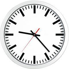Quarz-Wanduhr D300 eleg.
Ziffernblatt we, Striche - Detail 1