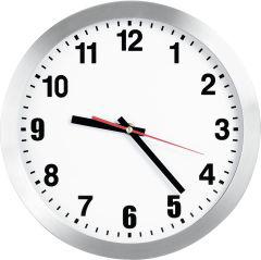 Funk-Wanduhr D300 klass.
Ziffernblatt we, Zahlen - Detail 1