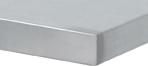 Werkbankplatte ZBP
B800xT700xH50mm
Stahlblechbelag 1,5 mm - Detail 1