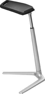 Bimos Stehhilfe Fin
Sitz PU-Schaum schwarz
Sitzhöhe 620-850 mm - Detail 1