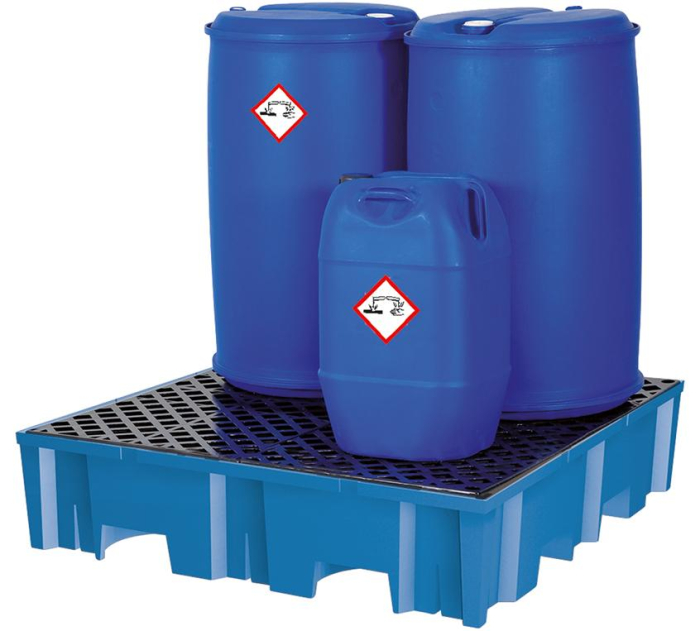 Auffangwanne PE sw
1220x1330x220mm, PE-GiRo - Detail 1