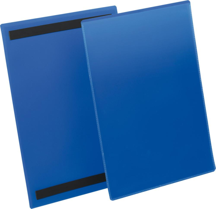 Etikettentasche
B210xH297 mm A4 hoch
blau, magnetisch - Detail 1