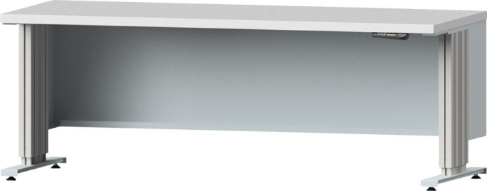 Arbeitstisch Lift
B2000xT800xH740-1140mm
RAL 7035, KSP: 40 mm - Detail 1