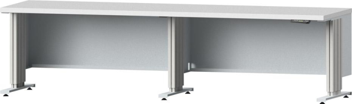 Arbeitstisch Lift
B2800xT800xH740-1140mm
RAL 7035, KSP: 40 mm - Detail 1
