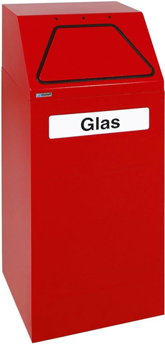 Wertstoffsammler 65 l
rot stationär - Detail 1